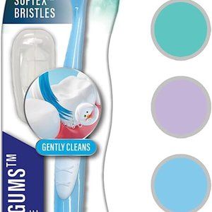 GuruNanda Butter on Gums Xtra Clean Toothbrush with Brush Cap